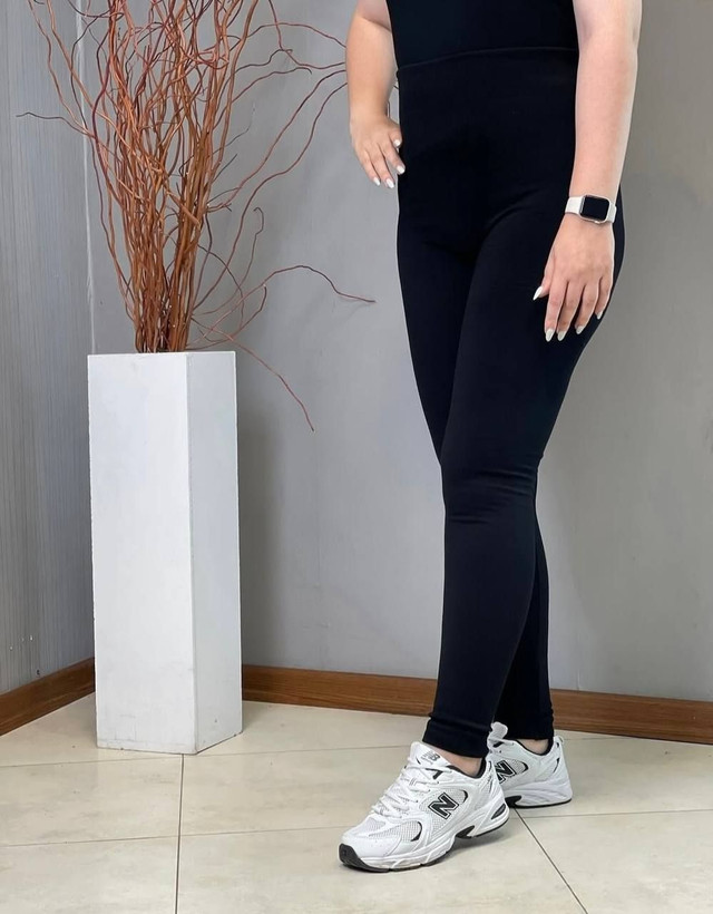 لگ زنانه مشکی نانوپنبه نخی فول کش